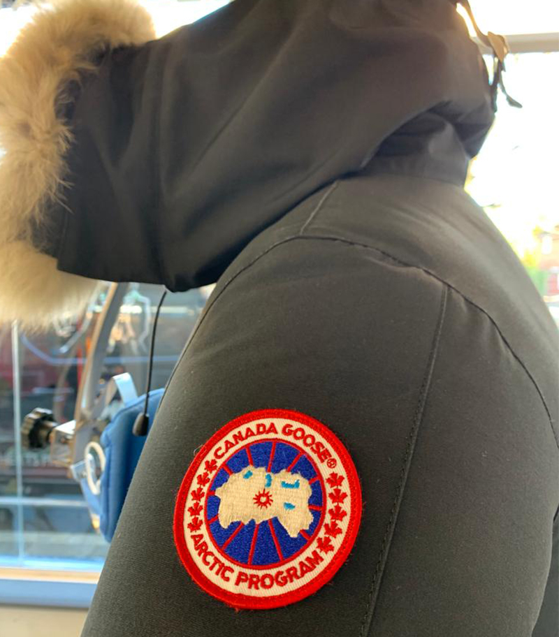 Canada Goose jacket cleaned and restored London