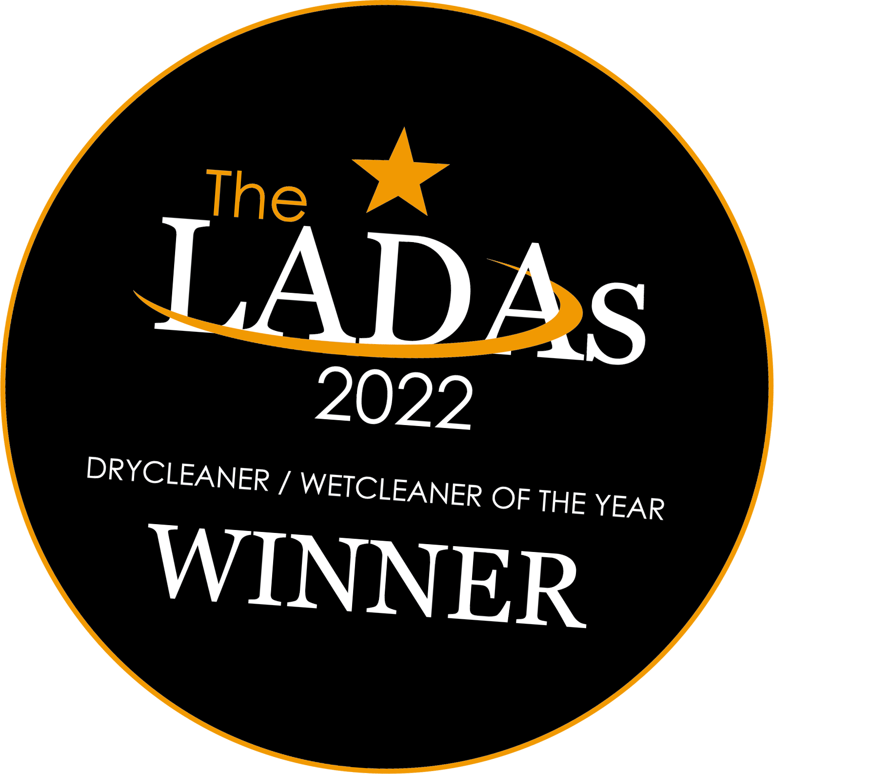 Drycleaner of the year 2022 LADA logo