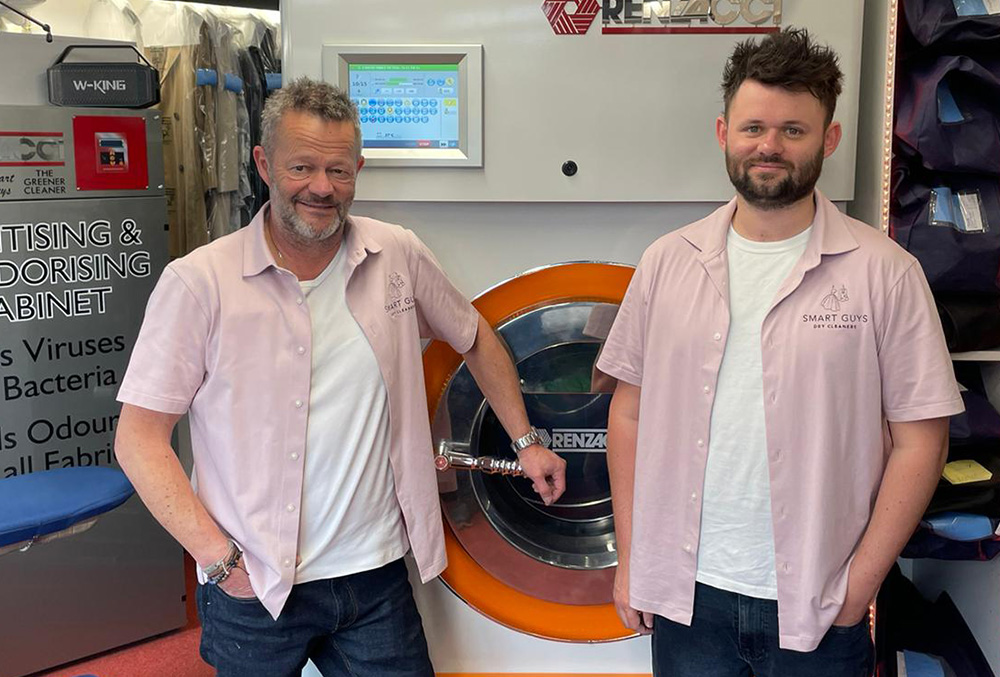 Smart Guys Dry Cleaners Team - Guy and Zak